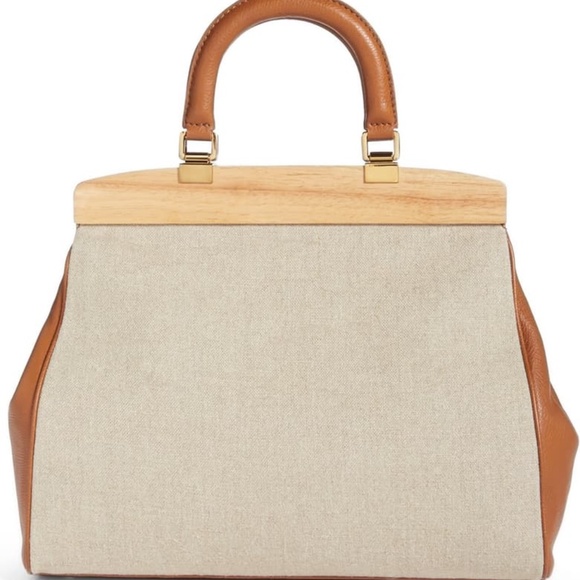 🎉2xHP🎉Tory Burch RARE Mirrored Attersee Satchel - Picture 2 of 16